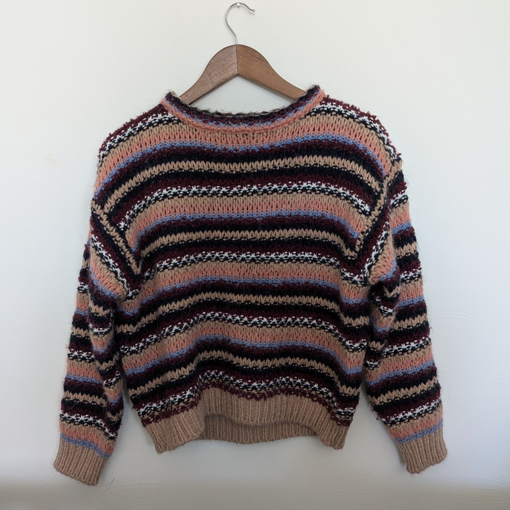 Elsamanda Anthropologie Italian Knit Sweater | Small